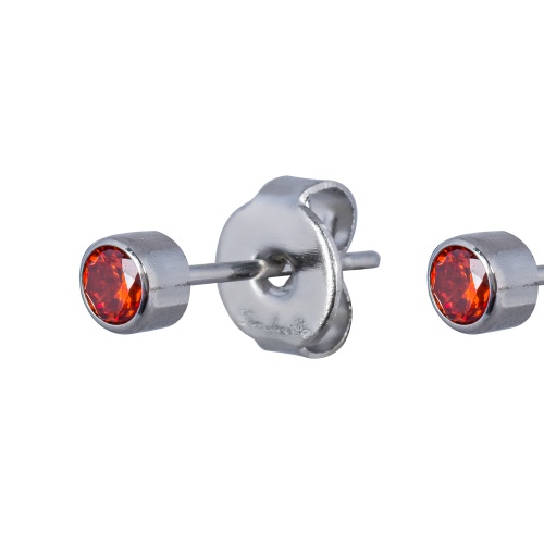 Пусеты Fiore Luna Cubic zirconia Orange, SWE0128 O S фото 3